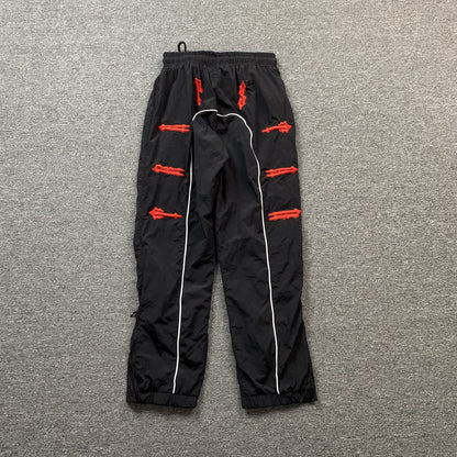 Trapstar Irongate Shell Tracksuit 2.0 Black / Red