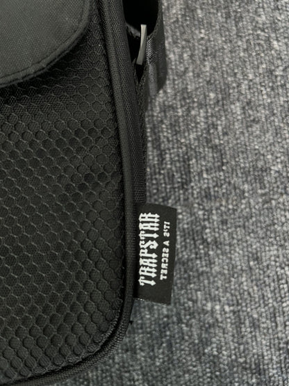 TRAPSTAR IRONGATE T CROSSBODY BAG BLACK EDITION