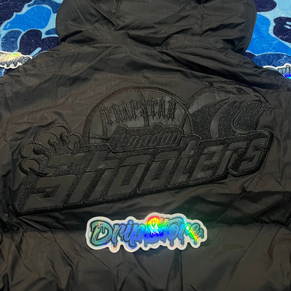 Trapstar Shooters Hooded Puffer Blackout
