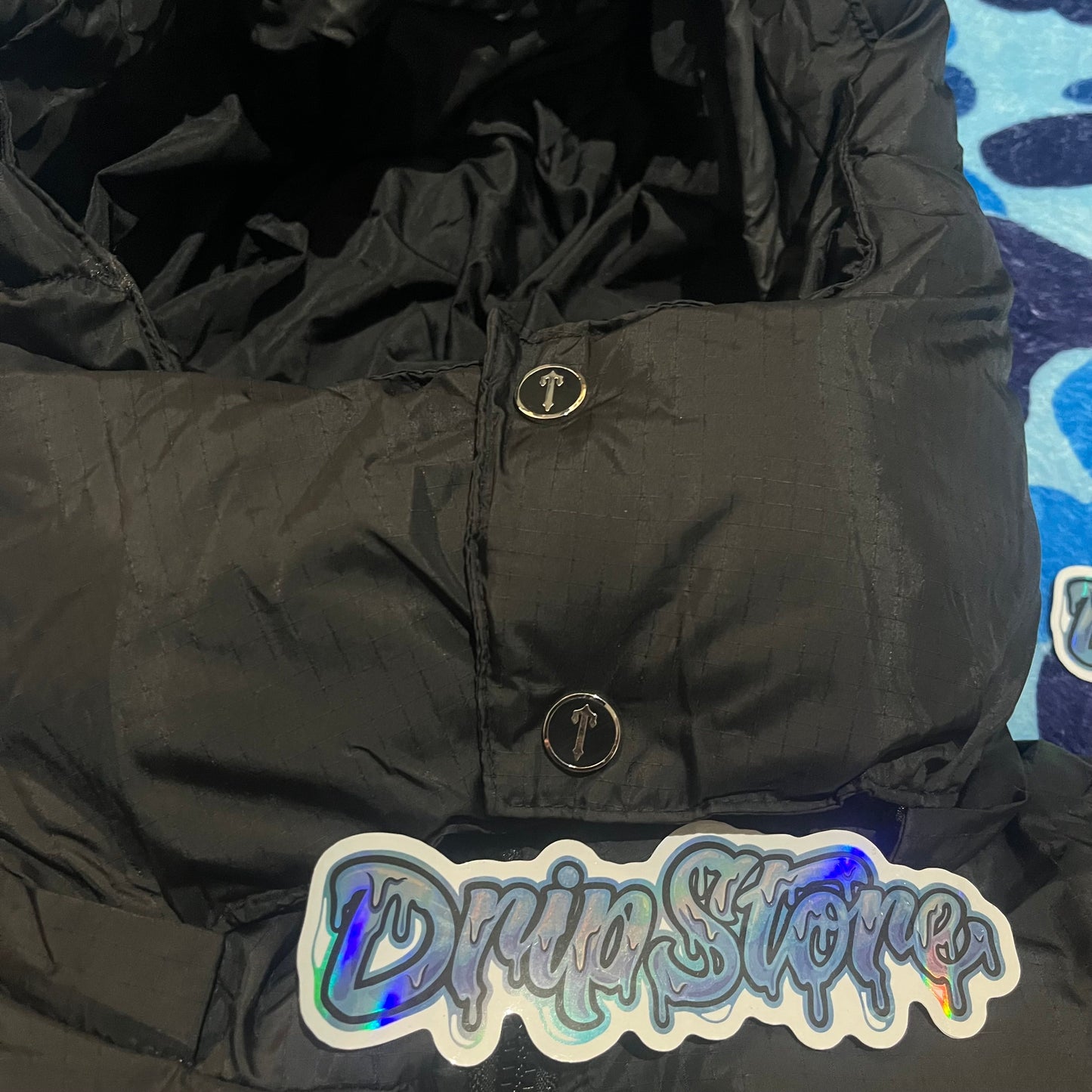 Trapstar Shooters Hooded Puffer Blackout